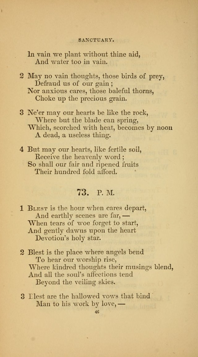 Hymns for the Church of Christ (3rd thousand) page 46