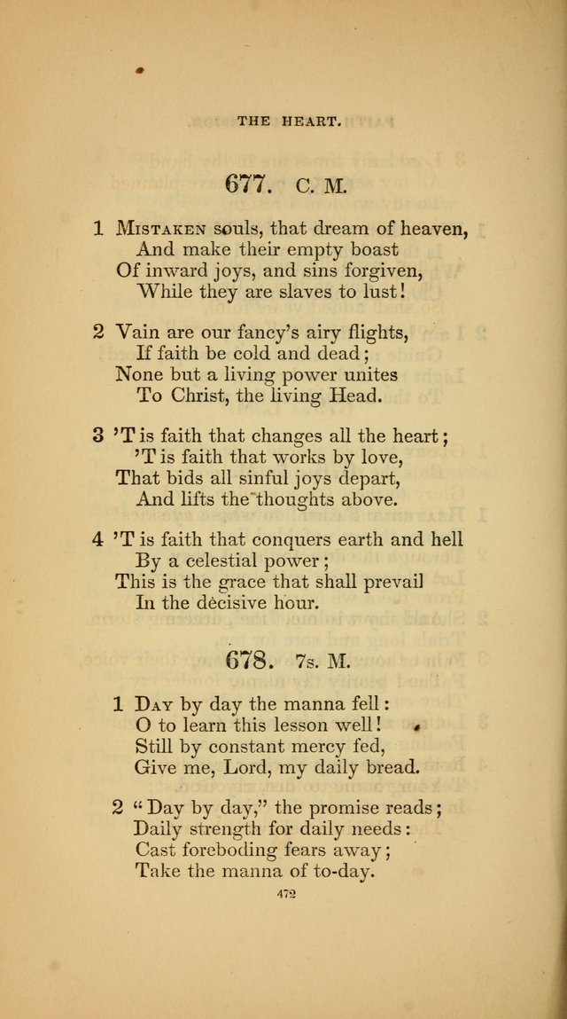 Hymns for the Church of Christ (3rd thousand) page 472