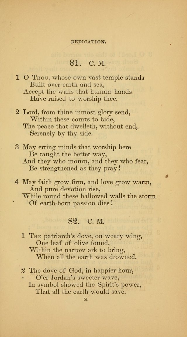 Hymns for the Church of Christ (3rd thousand) page 51