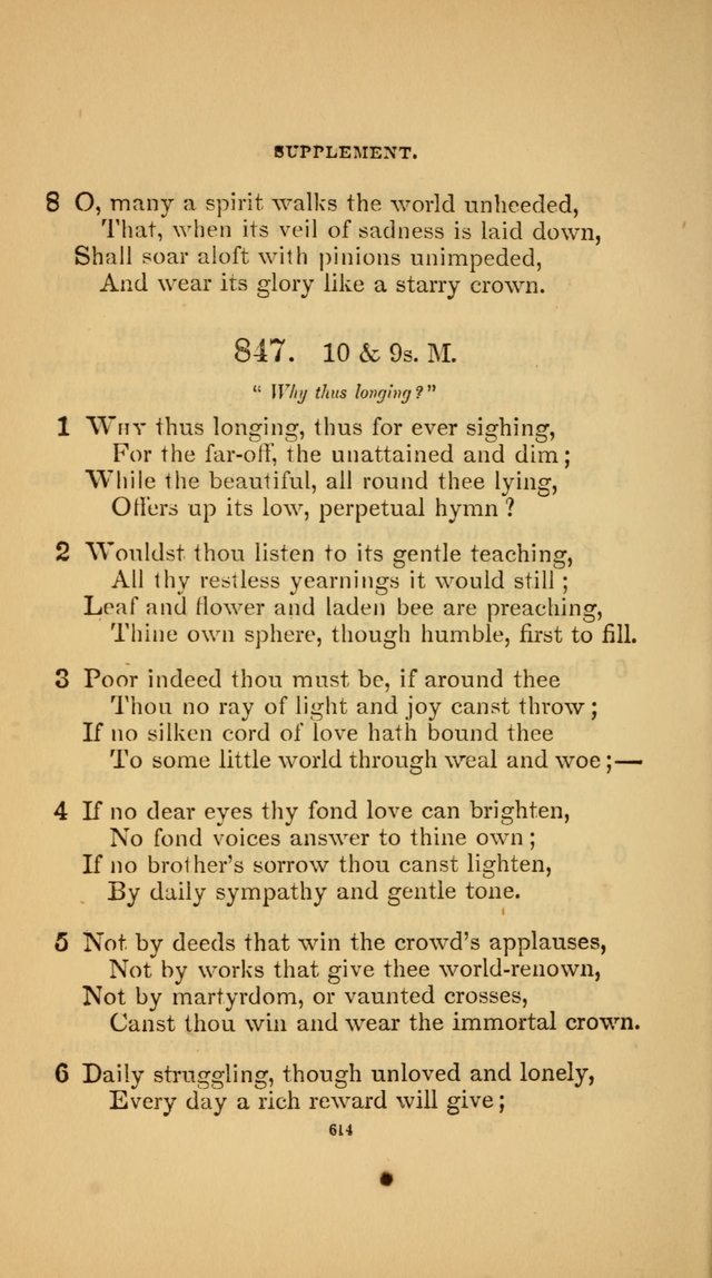 Hymns for the Church of Christ (3rd thousand) page 614