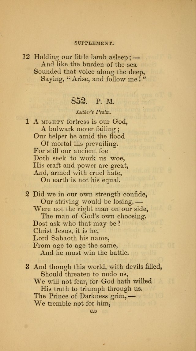 Hymns for the Church of Christ (3rd thousand) page 620