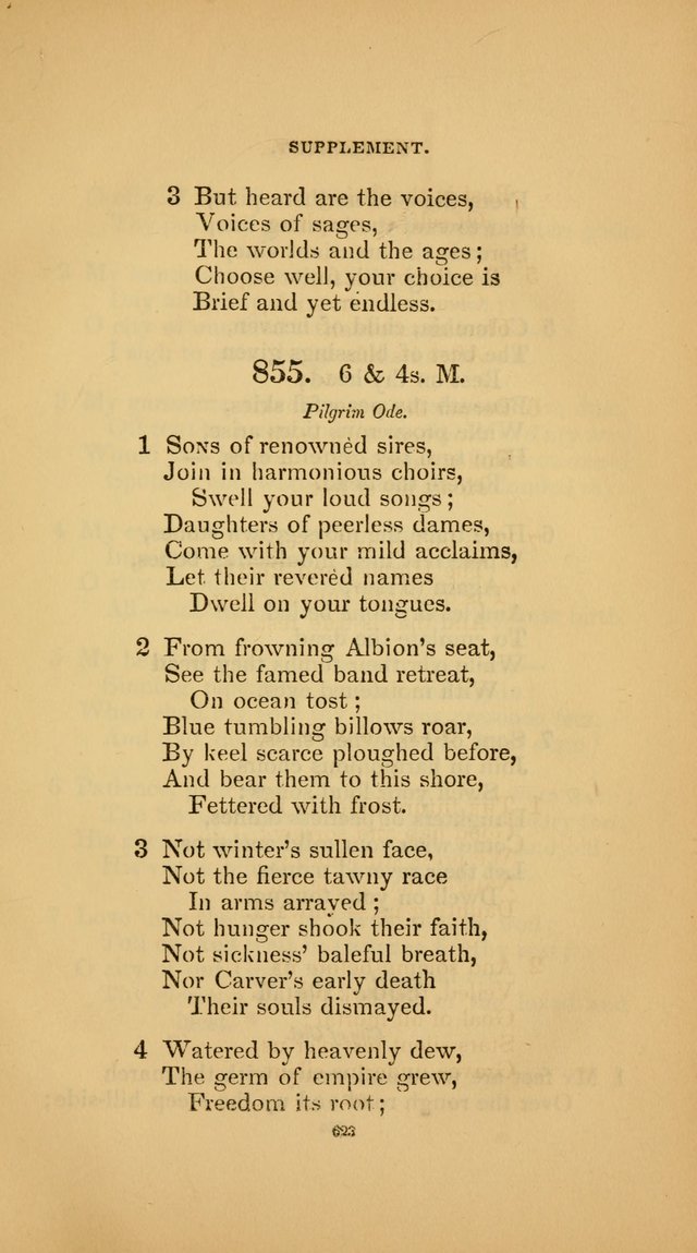 Hymns for the Church of Christ (3rd thousand) page 623