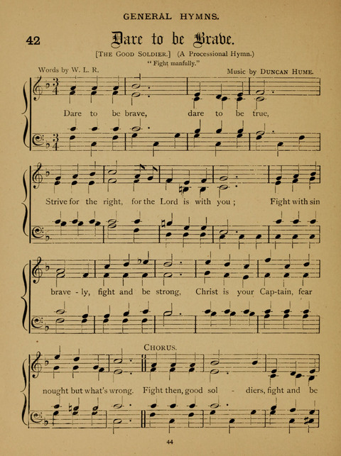 Hymns for Elementary Schools: original and selected page 44