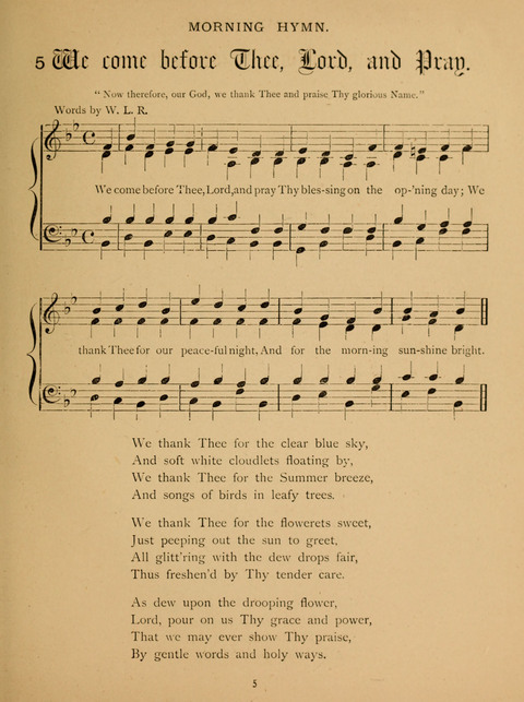Hymns for Elementary Schools: original and selected page 5