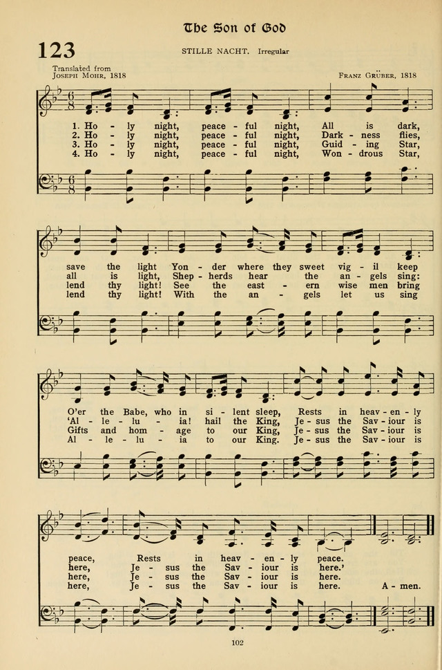 Hymns for the Living Age page 102