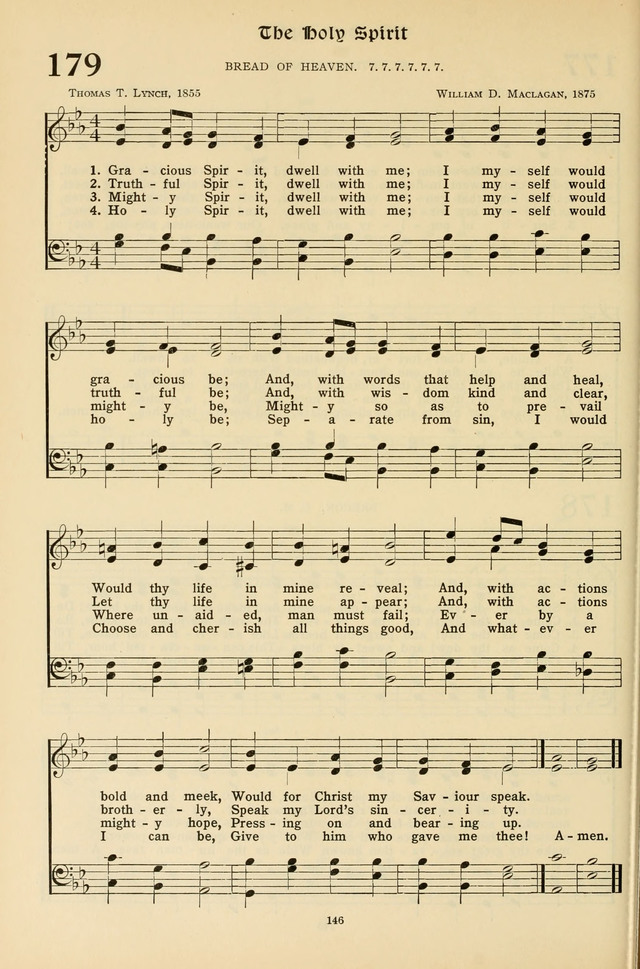 Hymns for the Living Age page 146