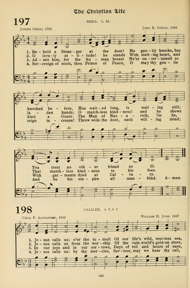 Hymns for the Living Age page 160
