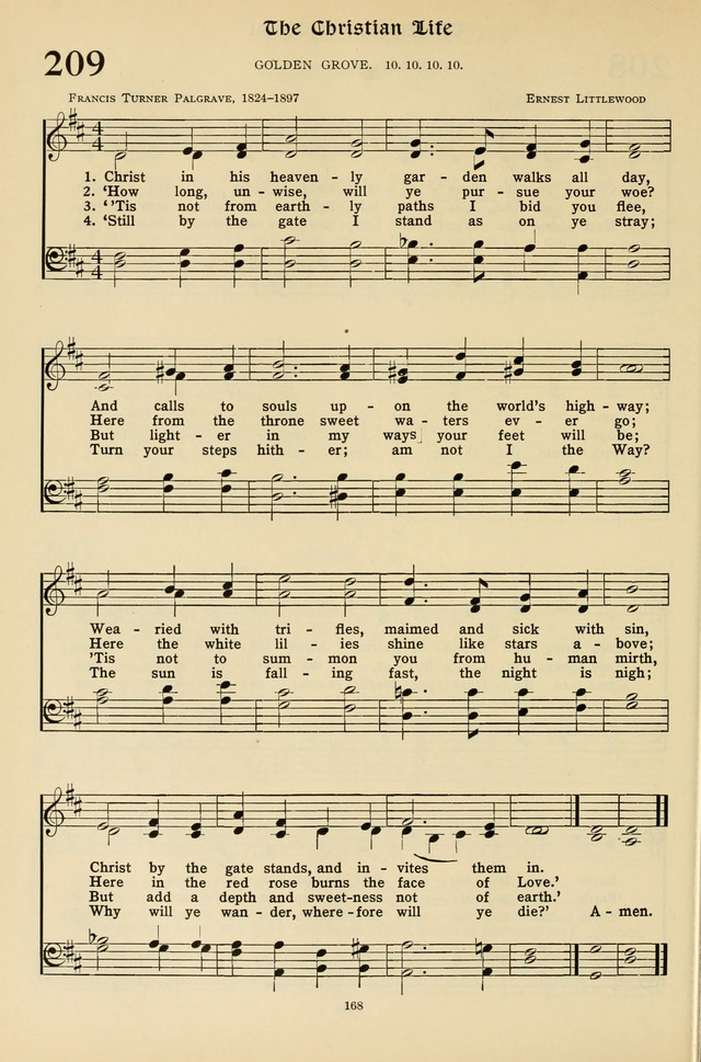 Hymns for the Living Age page 168