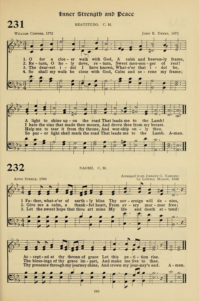 Hymns for the Living Age page 183