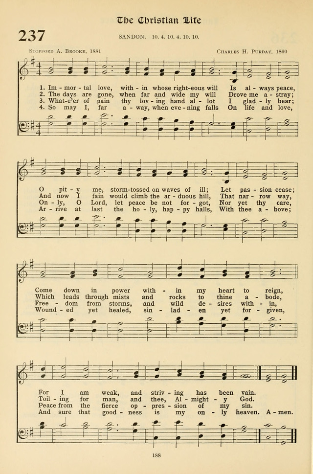 Hymns for the Living Age page 188