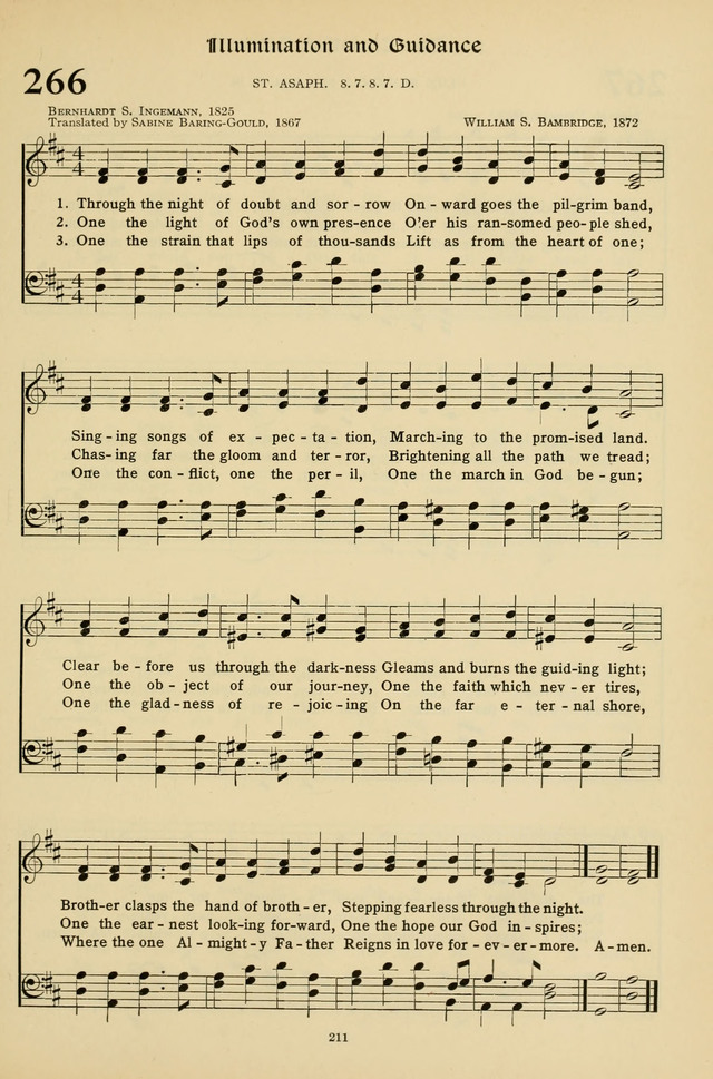 Hymns for the Living Age page 211