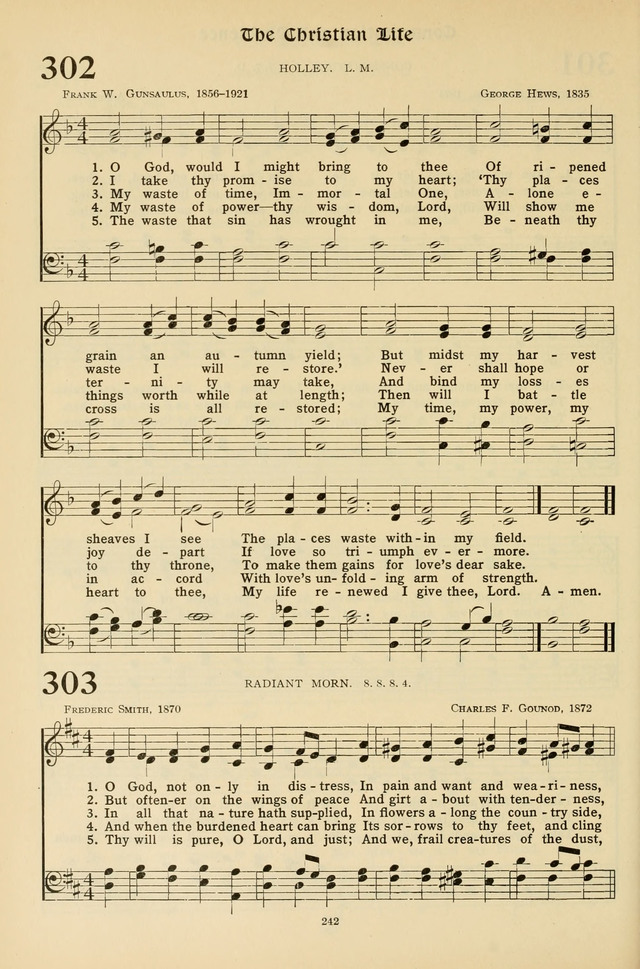 Hymns for the Living Age page 242