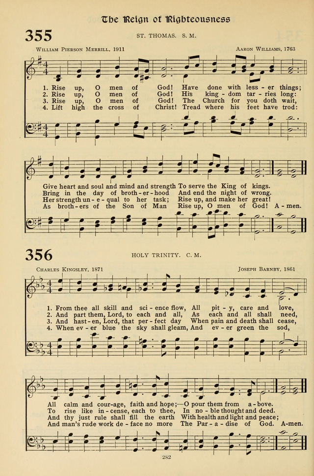 Hymns for the Living Age page 282