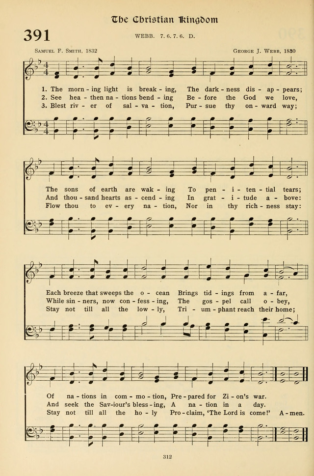 Hymns for the Living Age page 312