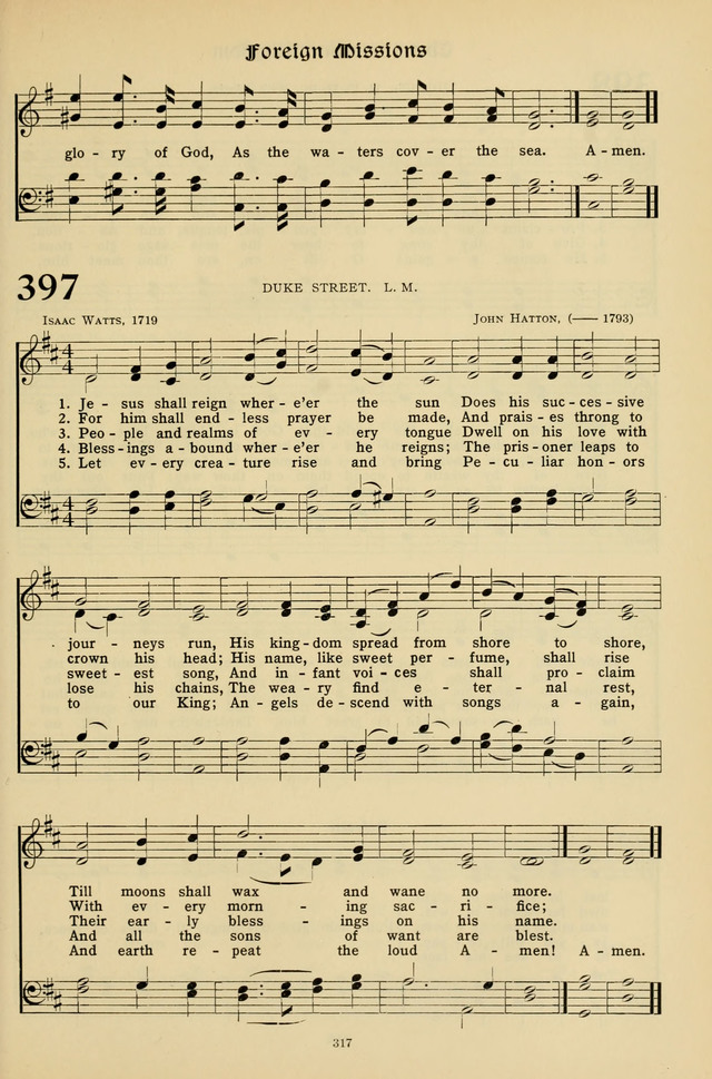 Hymns for the Living Age page 317