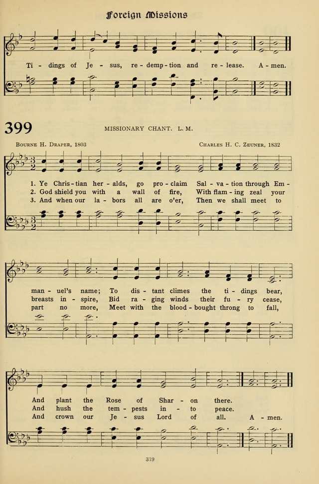 Hymns for the Living Age page 319