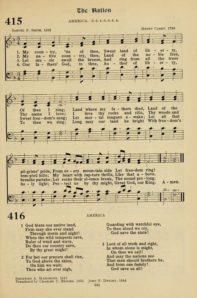 Hymns for the Living Age page 335