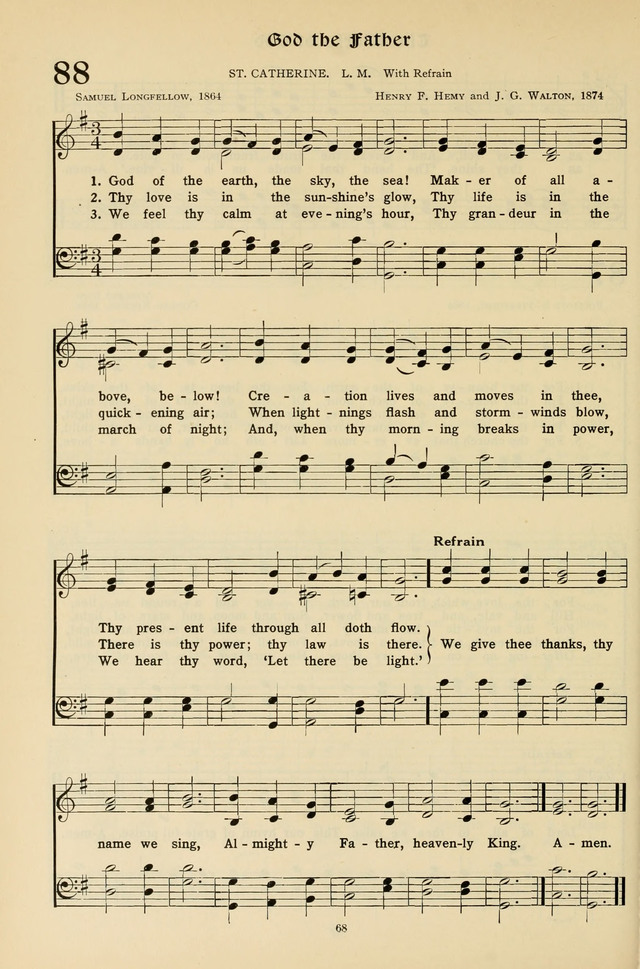 Hymns for the Living Age page 68