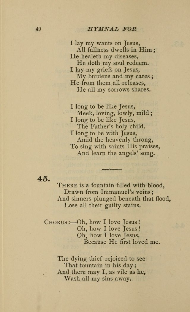 Hymnal for Primary Classes: a collection of hymns and tunes, recitations and exercises, being a manual for primary Sunday-schools (Words ed.) page 37