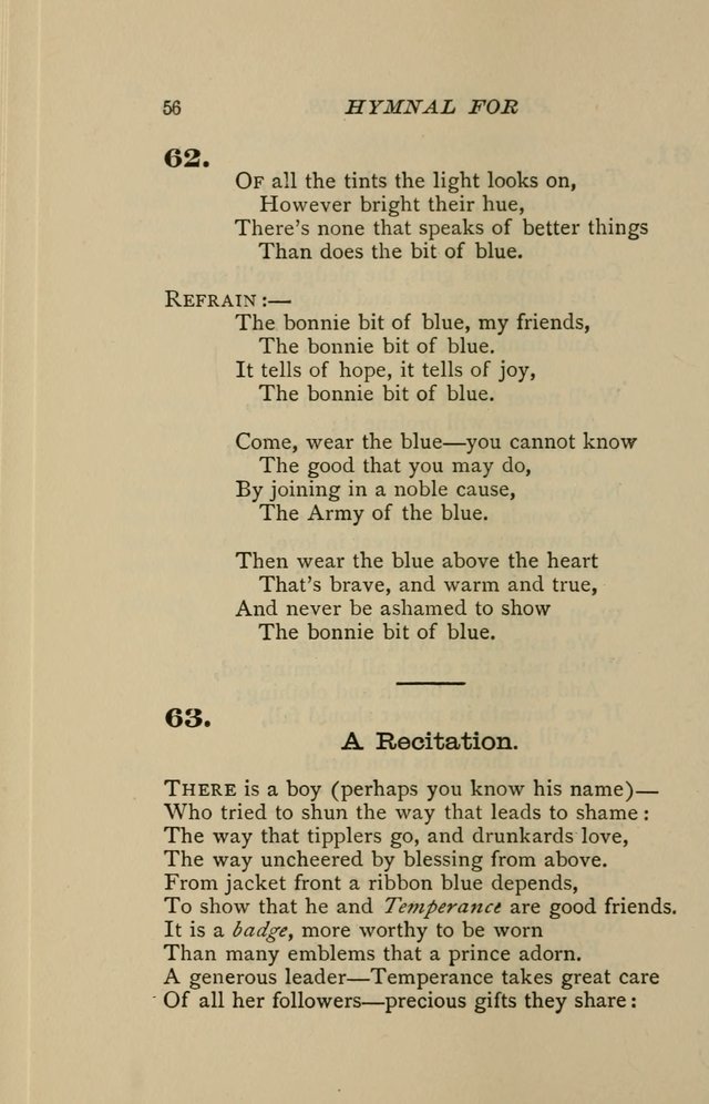 Hymnal for Primary Classes: a collection of hymns and tunes, recitations and exercises, being a manual for primary Sunday-schools (Words ed.) page 53