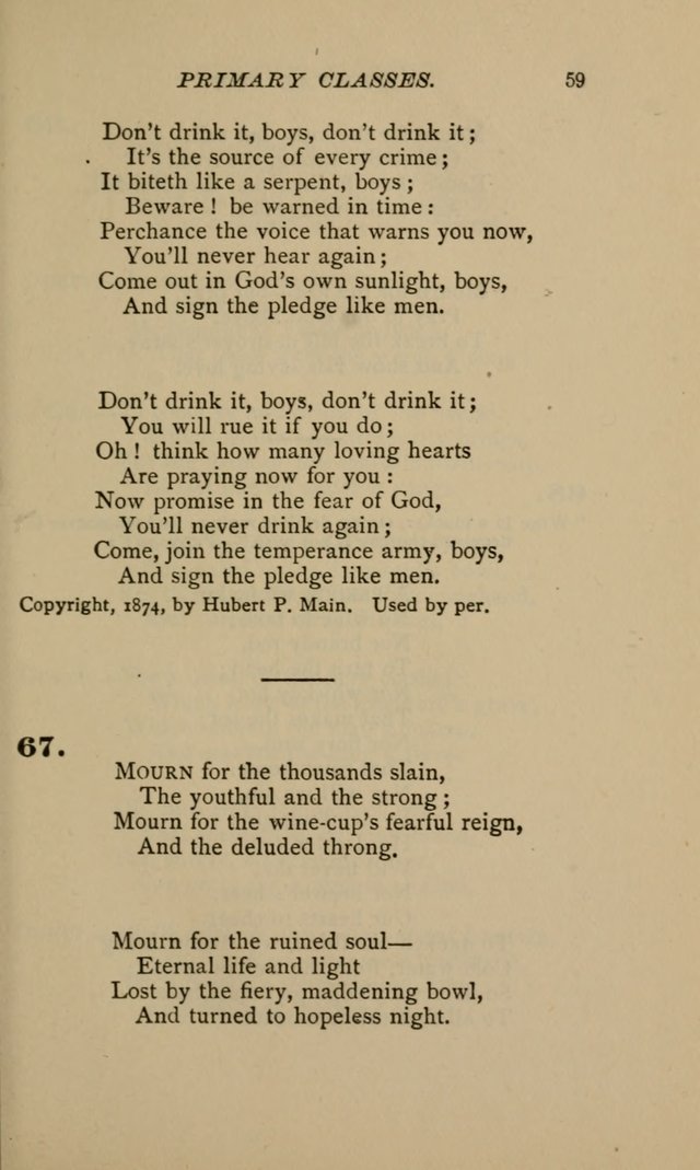 Hymnal for Primary Classes: a collection of hymns and tunes, recitations and exercises, being a manual for primary Sunday-schools (Words ed.) page 56
