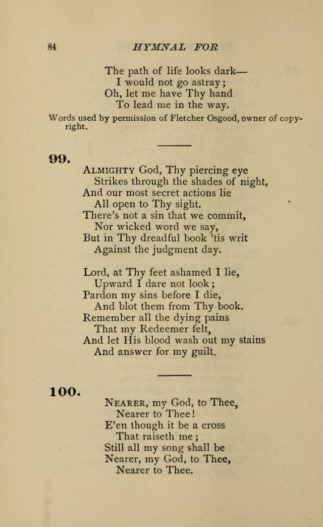 Hymnal for Primary Classes: a collection of hymns and tunes, recitations and exercises, being a manual for primary Sunday-schools (Words ed.) page 81