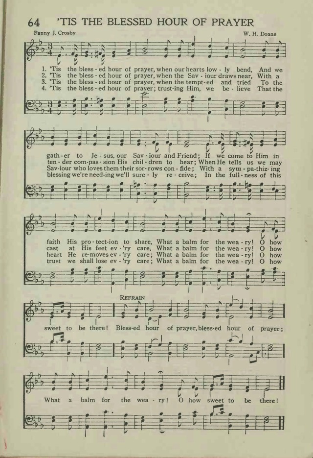 Hymns for Praise and Service page 61