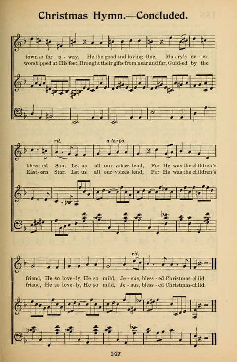 Hymnal for Primary Classes: a collection of hymns and tunes, recitations and exercises, being a manual for primary Sunday-schools (With Tunes)) page 147