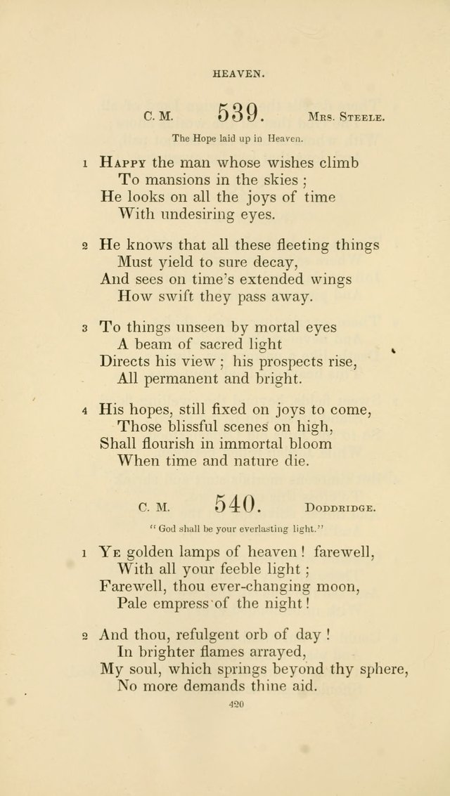 Hymns for the Sanctuary page 421