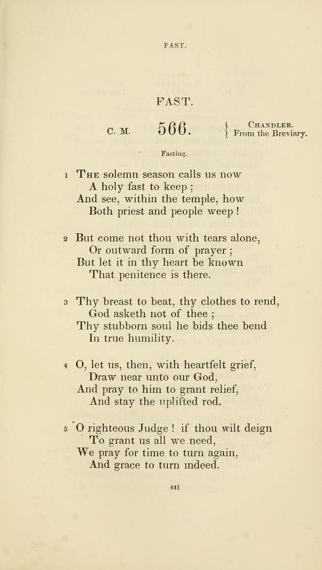 Hymns for the Sanctuary page 442