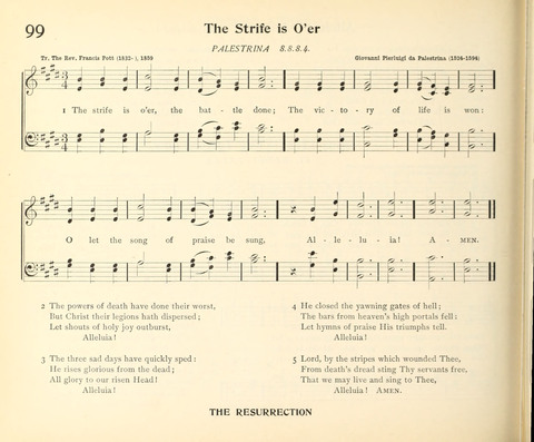 The Hymnal for Schools page 124