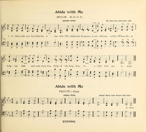The Hymnal for Schools page 15