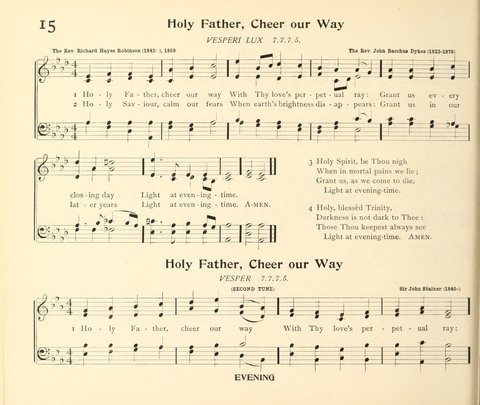 The Hymnal for Schools page 16