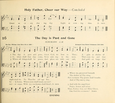 The Hymnal for Schools page 17
