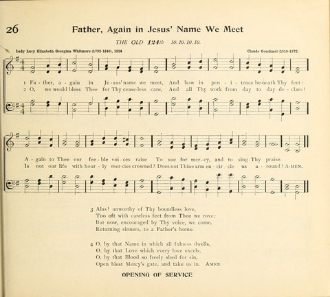 The Hymnal for Schools page 27