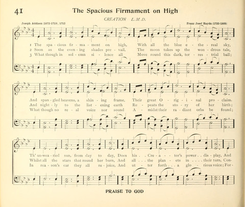 The Hymnal for Schools page 46