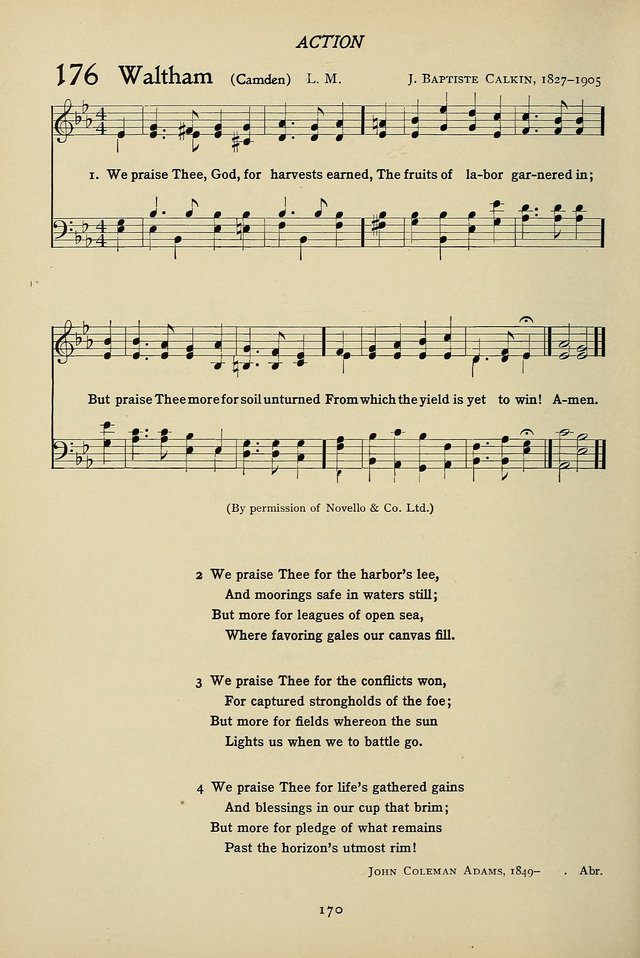 Hymns for Schools and Colleges page 170