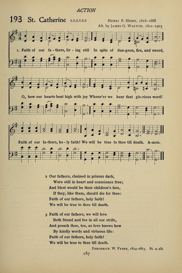 Hymns for Schools and Colleges page 187