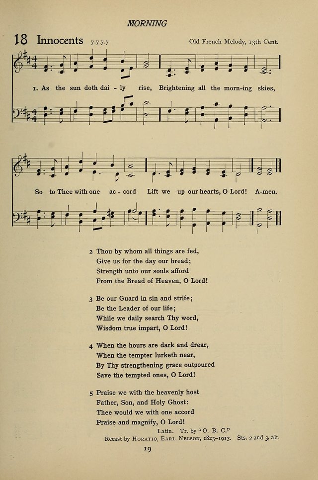 Hymns for Schools and Colleges page 19