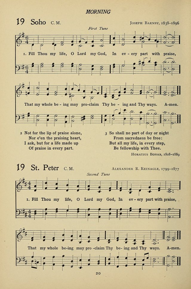 Hymns for Schools and Colleges page 20