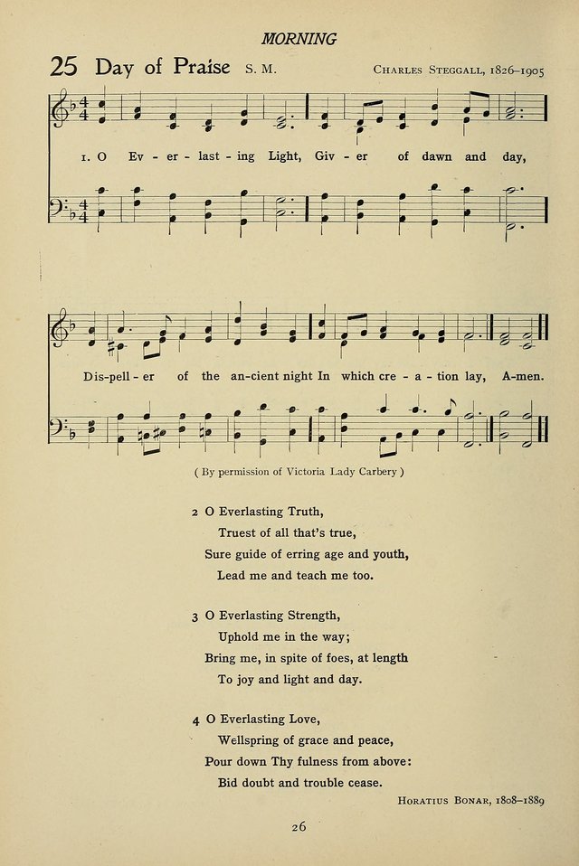 Hymns for Schools and Colleges page 26