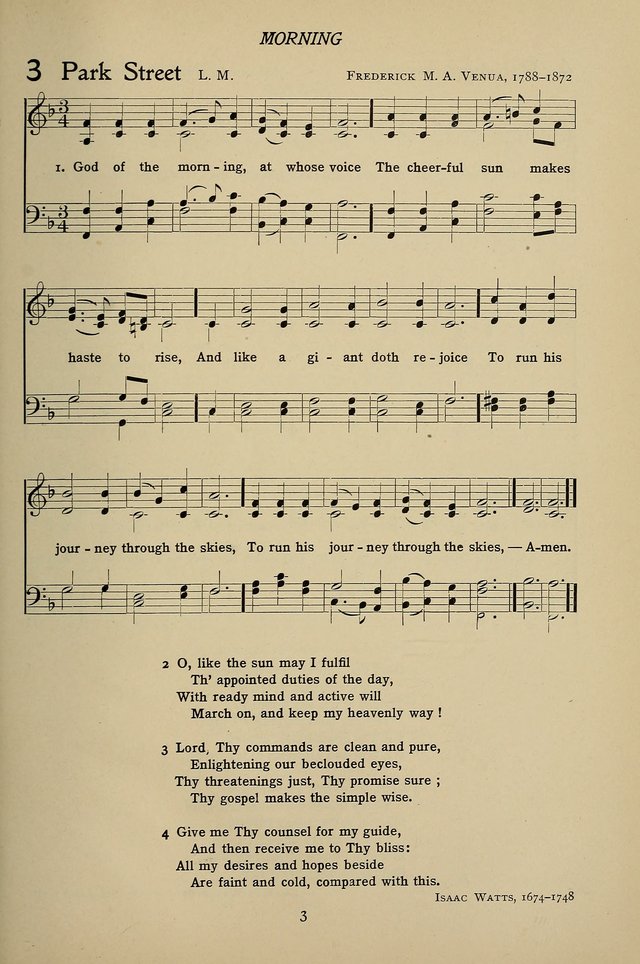 Hymns for Schools and Colleges page 3