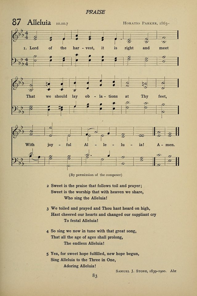 Hymns for Schools and Colleges page 83