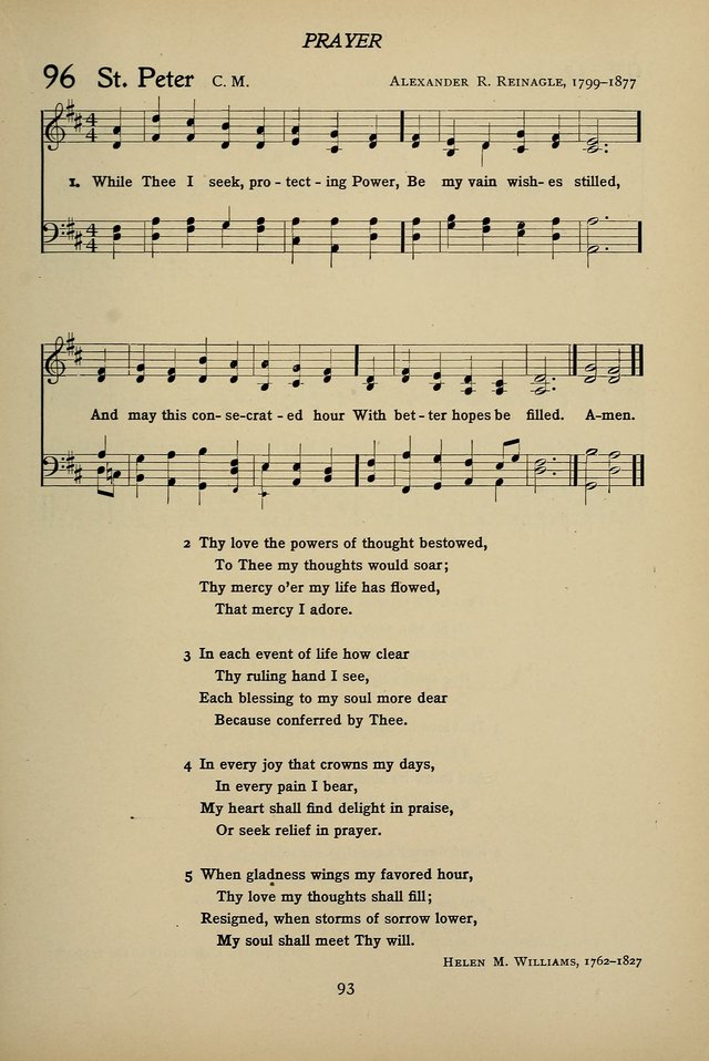 Hymns for Schools and Colleges page 93