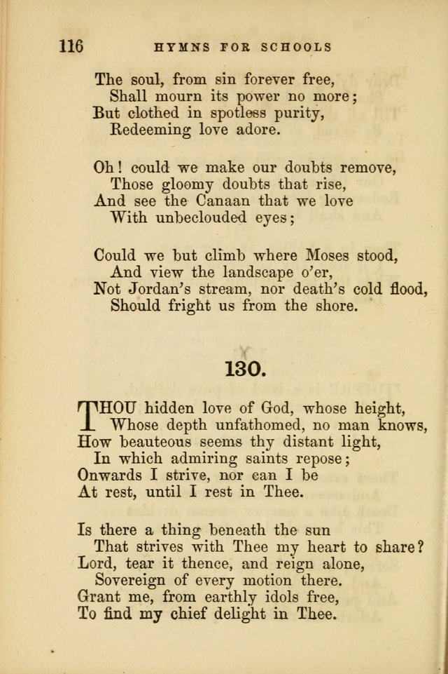 Hymns for Schools and Families page 116