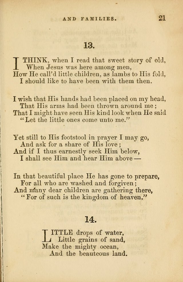 Hymns for Schools and Families page 21