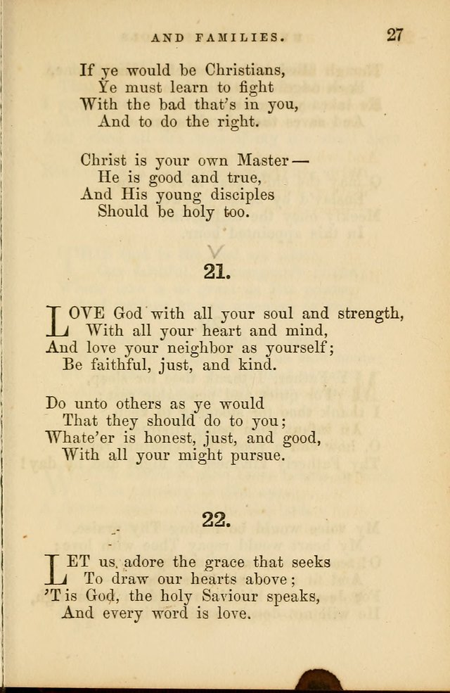 Hymns for Schools and Families page 27