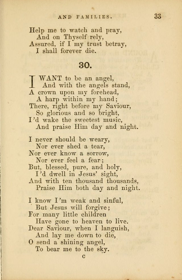 Hymns for Schools and Families page 33