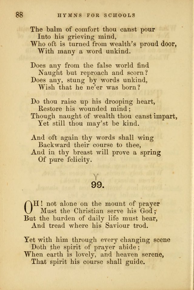 Hymns for Schools and Families page 88