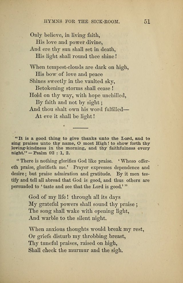 Hymns for the Sick-Room page 51